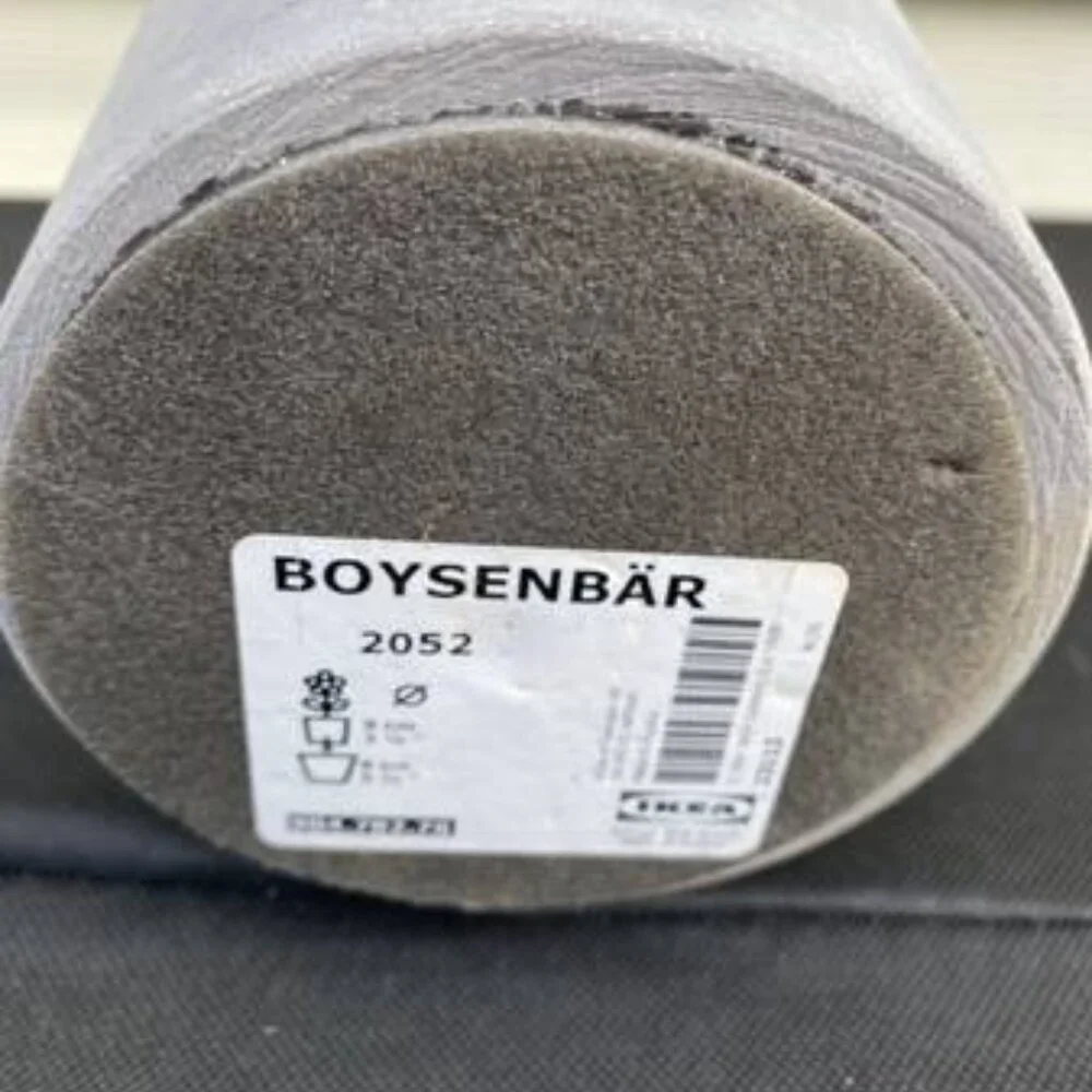 Gray Ikea Succlent Pot